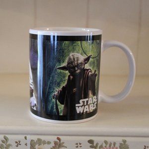 Star Wars Yoda Luke Skywalker Hans Solo Coffee Tea Cup Mug 12oz